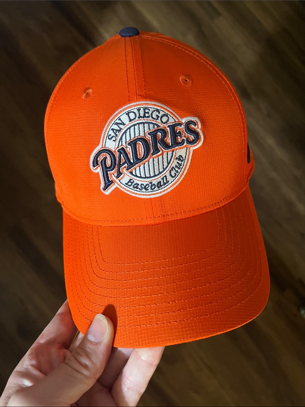 New Nike Dri-Fit Orange & Navy San Diego Padres Baseball Cap